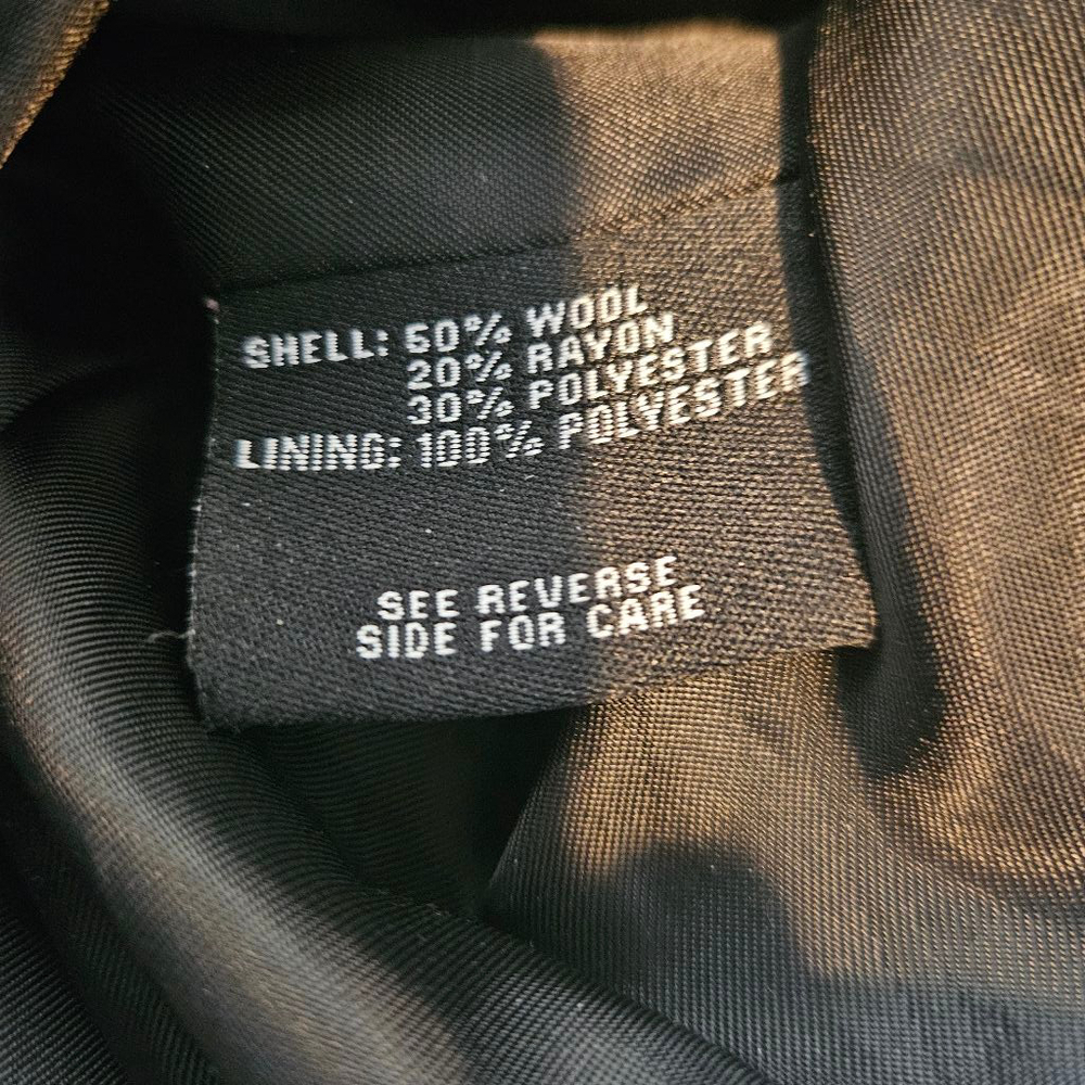 Women's Steve Madden Hooded Coat, M, Black & Pink - Picture 5 of 8